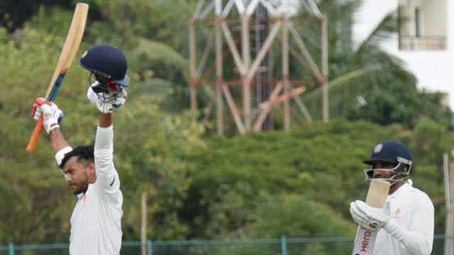 Agarwal fifty swells India Blue lead on truncated day