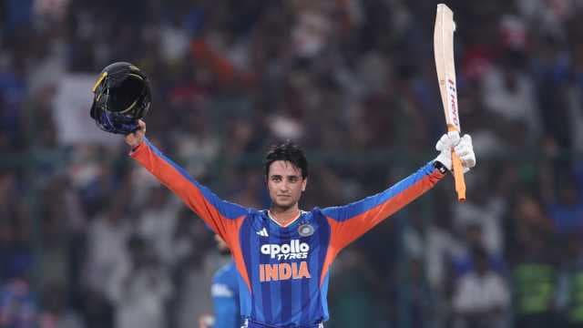 Stats - Abhishek's 34-ball mayhem, and India's record-breaking powerplay