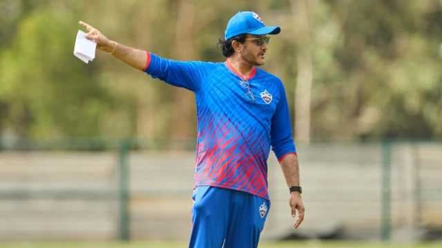 Ganguly takes charge as Delhi Capitals' head coach