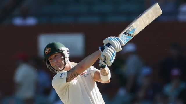 Hussey and Clarke stellar for Australia