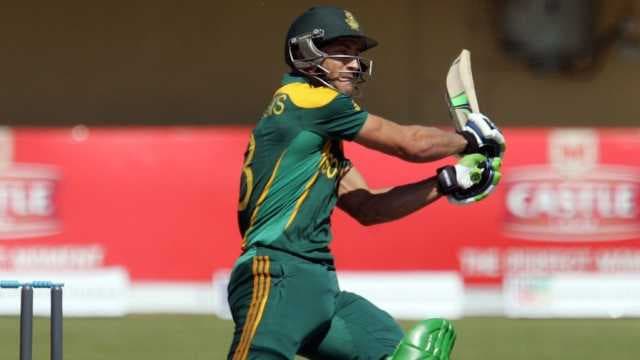 Faf du Plessis happy to go slow