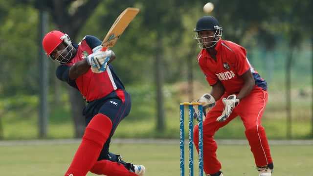 Nepal climb to top with win in rain-hit game
