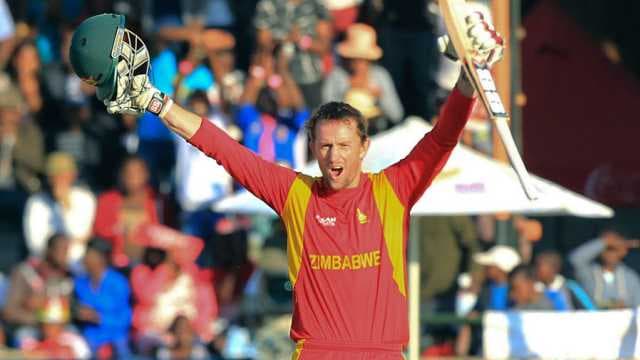 Ervine ton gives Zimbabwe series