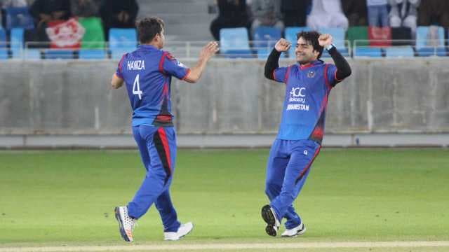 Dawlat, Rashid fire Afghanistan to fighting win