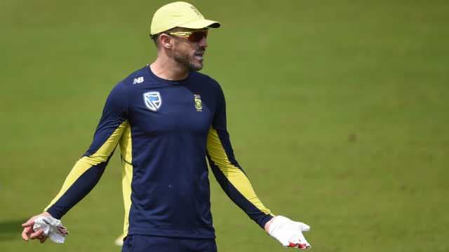 Du Plessis ruled out of four-day Test, de Villiers to lead