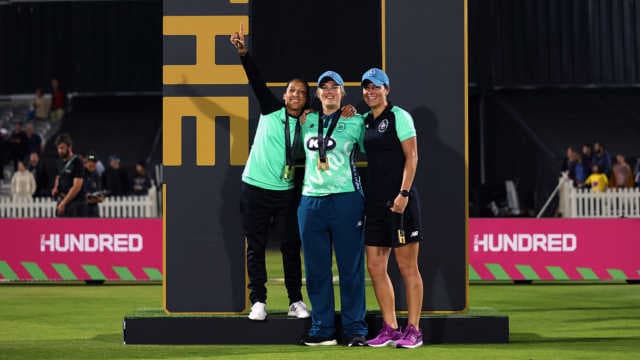 Marizane Kapp's all-round heroics help Oval Invincibles clinch Hundred title