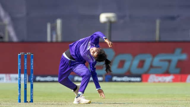 Legspinner Maya Sonawane is the Paul Adams clone you've got to see to believe