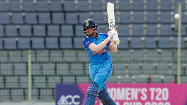 Deepti, Shafali play starring roles as India storm into seventh Asia Cup final