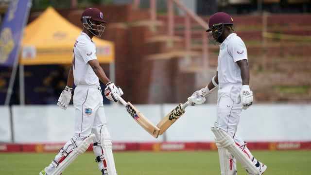 Chase hits half-century as West Indies put Zimbabwe under pressure