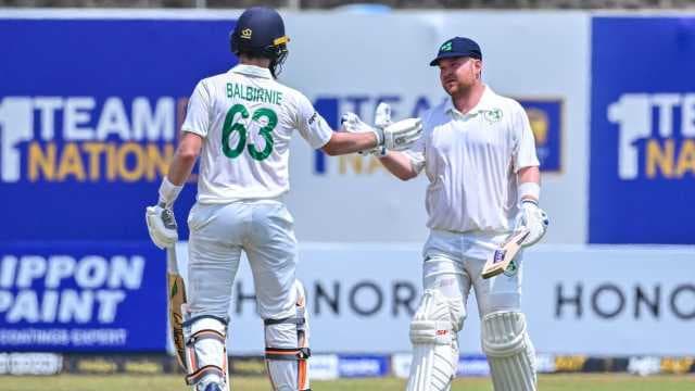 Balbirnie, Stirling and Tucker take Ireland past 300