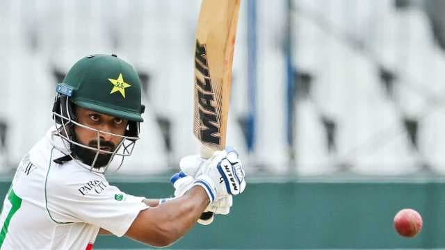 Abdullah Shafique speeds down Pakistan Way