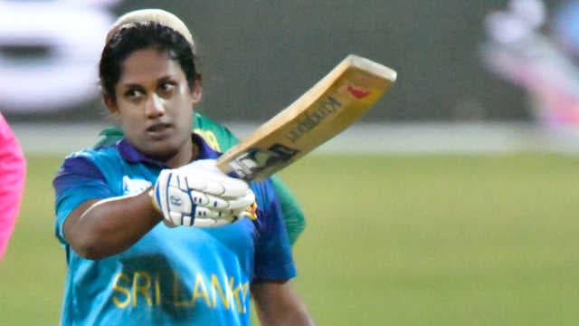 Chamari Athapaththu is the new No. 1 batter in women's ODIs