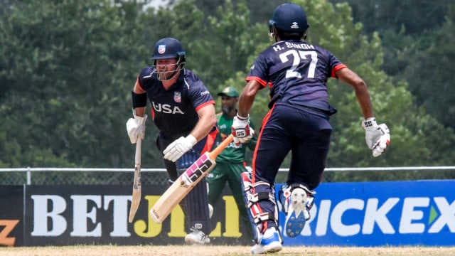 Harmeet and Anderson the heroes as USA stun Bangladesh