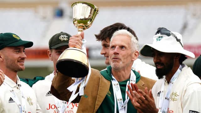 Moores enjoys moment after Notts' march to success