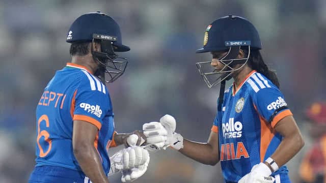 Deepti Sharma and Niki Prasad seal nervy chase of 115 for India