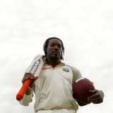 Patient, determined, serious? Yes, it <I>was</i> Chris Gayle