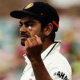 Kohli fined over gesture to crowd