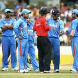 David Hussey in handling-the-ball incident
