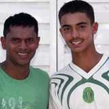 Father-son bonding, the Chanderpaul way