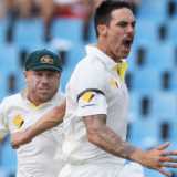 Fired-up Johnson bullies South Africa