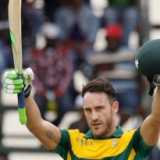 Du Plessis' third century puts South Africa in final