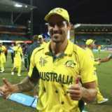 Johnson drowns out tumult to down India
