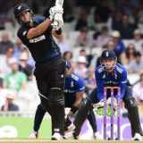 New Zealand's middle-order efficiency just enough on giddy day