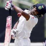 Saha's patience pays off in maiden Test ton