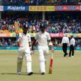 India dominant after Kohli, Rahane add 365