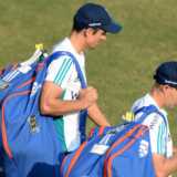 England cram for India examination by booking in for double nets