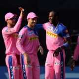 Who holds the record for the highest individual score for Rajasthan Royals in the IPL?