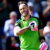Faf du Plessis ton sets up consolation win and hands Australia semi-final against England