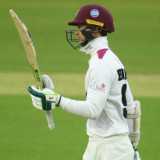 Eddie Byrom resists for Somerset as autumn weather seizes the day