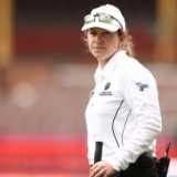 Claire Polosak becomes first woman to officiate in a men's Test