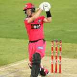 Sixers' Jordan Silk taken out retired hurt with one ball remaining and two runs to win