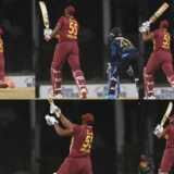 In pictures: How Kieron Pollard hit six sixes in an over
