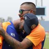 Tearful Krunal dedicates ODI debut to late father