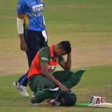 Taskin Ahmed steps in as concussion sub for Mohammad Saifuddin
