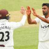 R Ashwin sends six-wicket Test warning as Surrey give Somerset final-day hurry-up