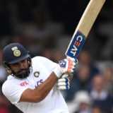 Rohit Sharma walks the tightrope to his hundred