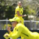 Darcie Brown four-for, Haynes, Healy, Lanning fifties hand India crushing defeat