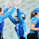 Wellington creates WBBL history taking 5 for 8 to help Strikers advance