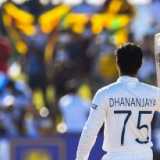 Classy de Silva bats in his own universe