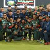 Taskin five-for gives Bangladesh historic ODI series win