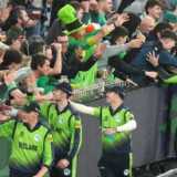 Ireland stun England in rainy Melbourne