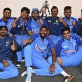 India clinch series after rain-hit tie in Napier