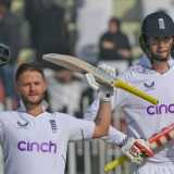 How many batting records have England broken in Pakistan?