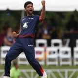 Netravalkar flies the USA flag in North Carolina