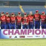 England Women's grand welcome to Mumbai
