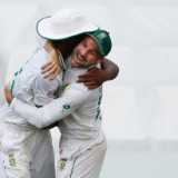 Jubilant South Africa put their name up in lights